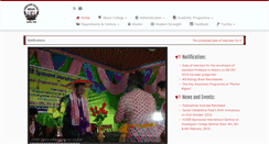 Desktop Screenshot of gossaigaoncollege.org